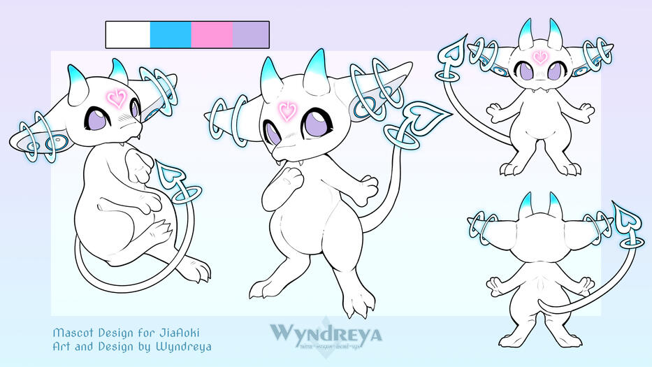 Jia's Mascot Reference Sheet