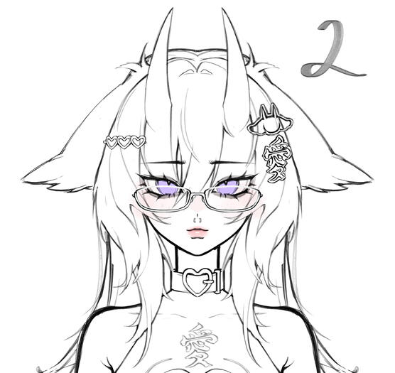 Head WIP No Fangs